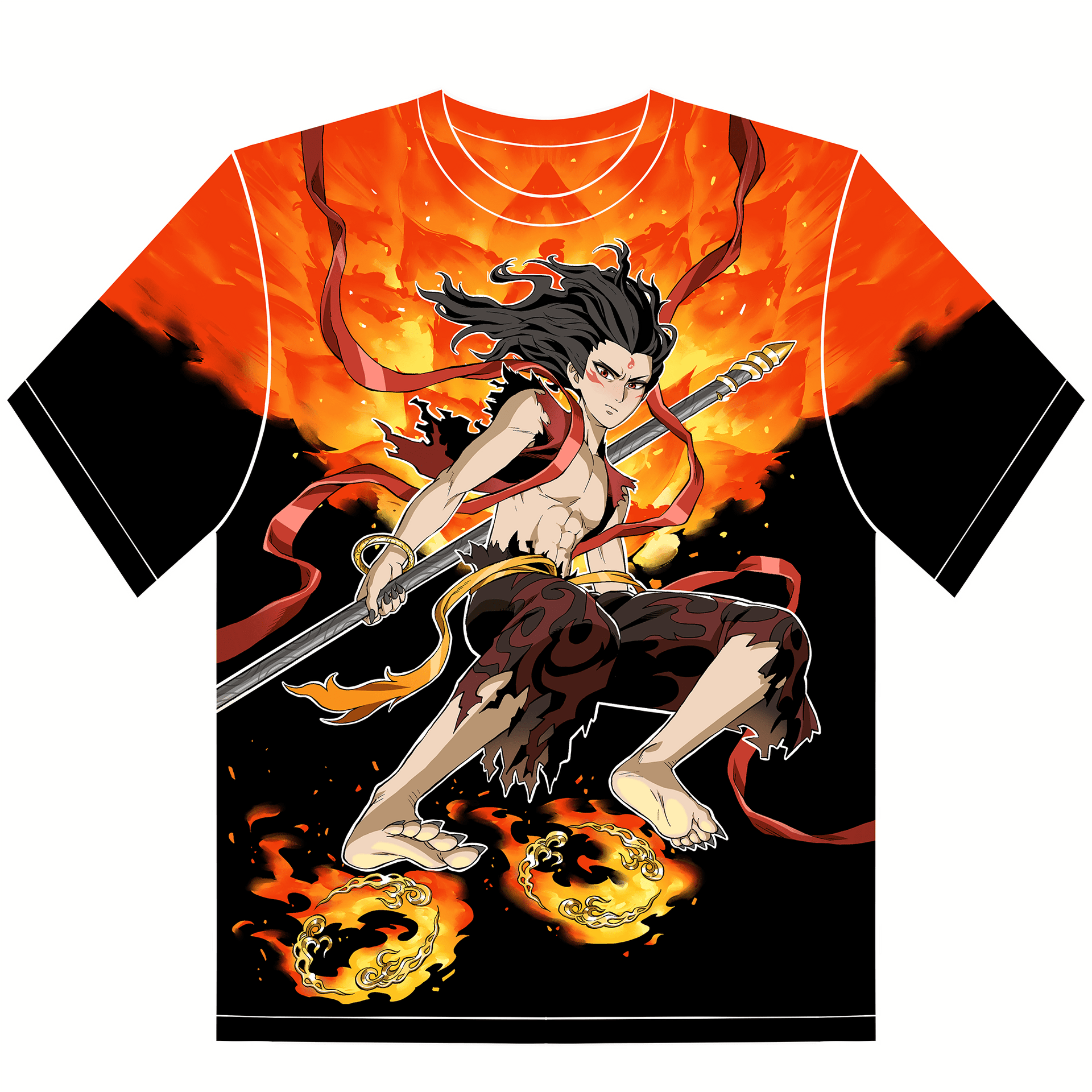 【KAINIME】NEZHA - Nezha (Bold) Fan - Art T-shirt - Kainime