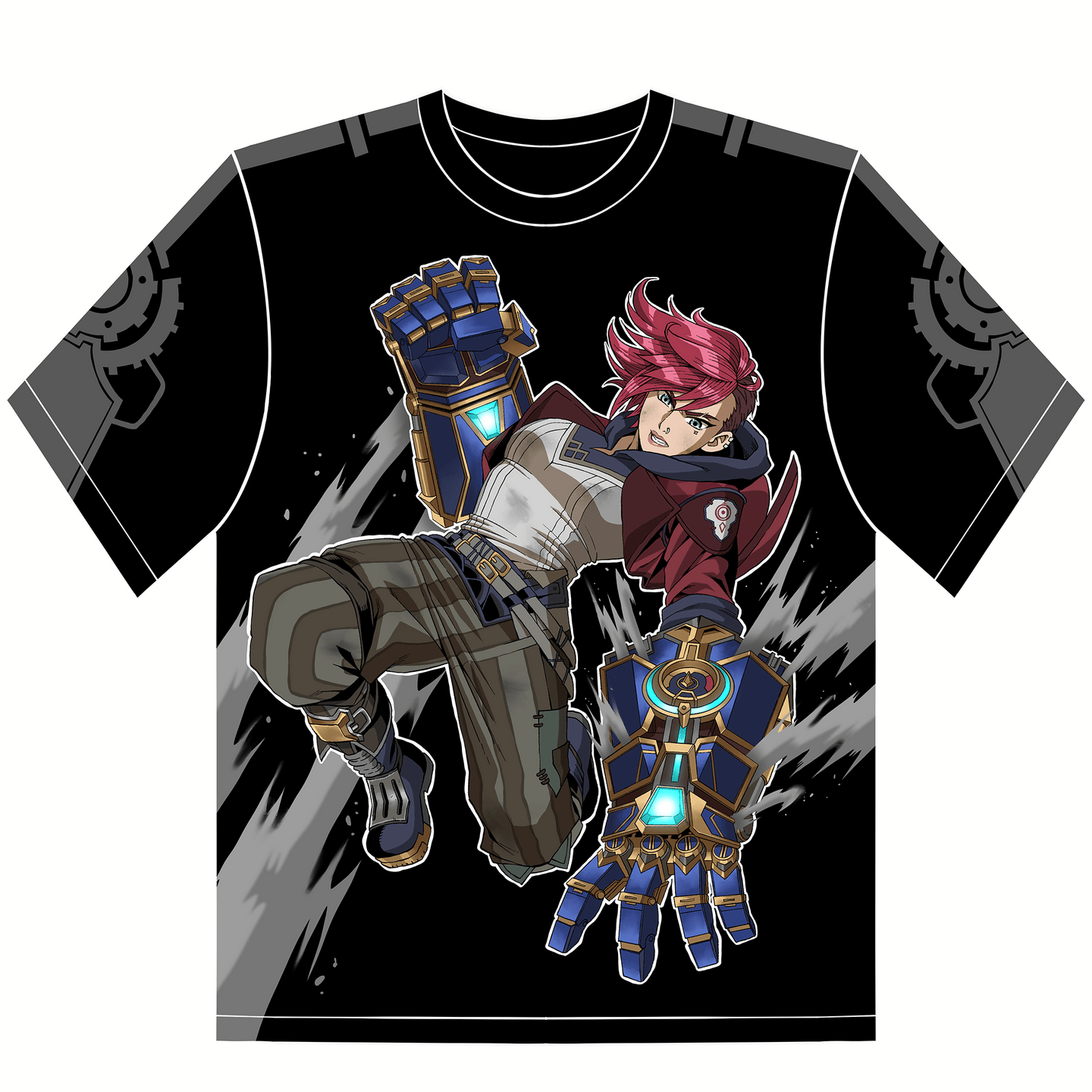 【KAINIME】ARCANE - Vi (Bold) Fan - Art T-shirt - Kainime