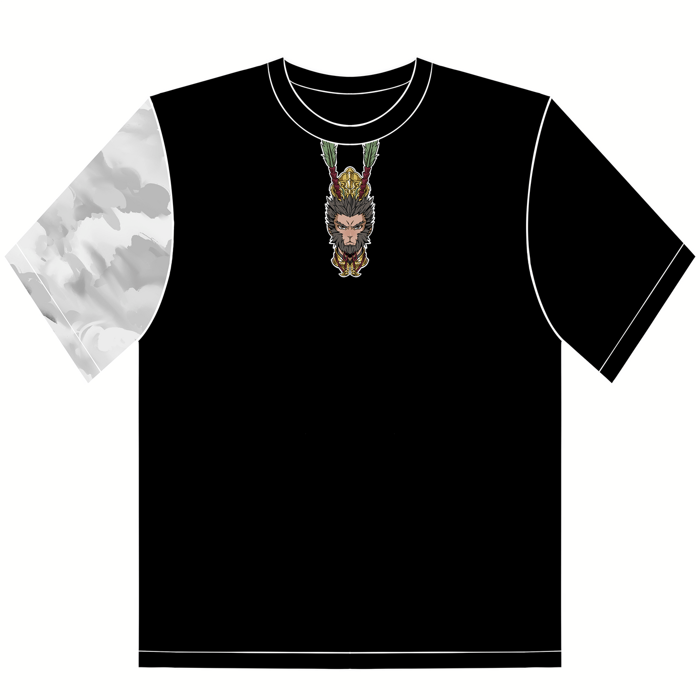 【KAINIME】BLACK MYTH - WuKong (Minimalist) Fan - Art T-shirt - Kainime