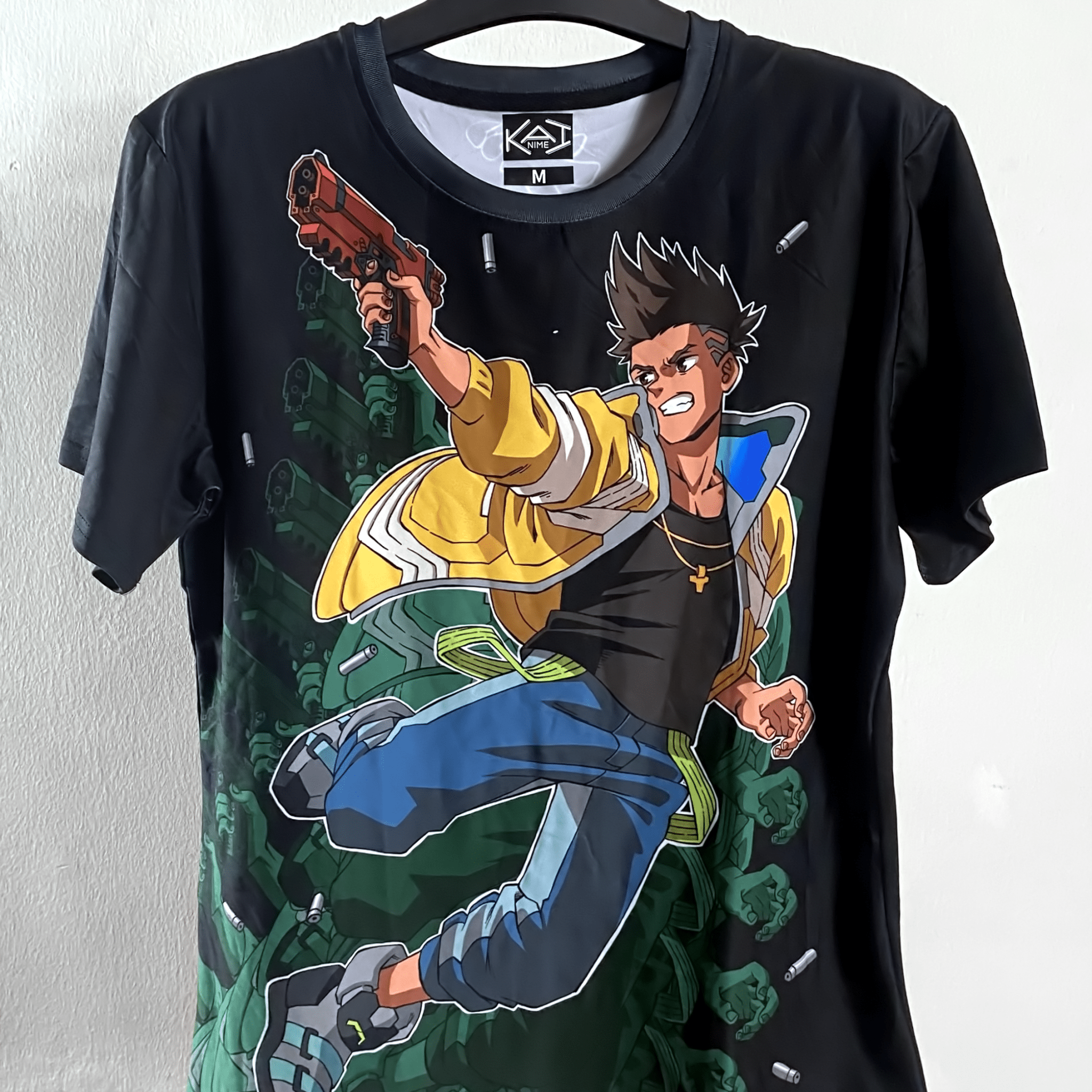 【KAINIME】CYBERPUNK - David (Bold) Fan - Art T-shirt - Kainime