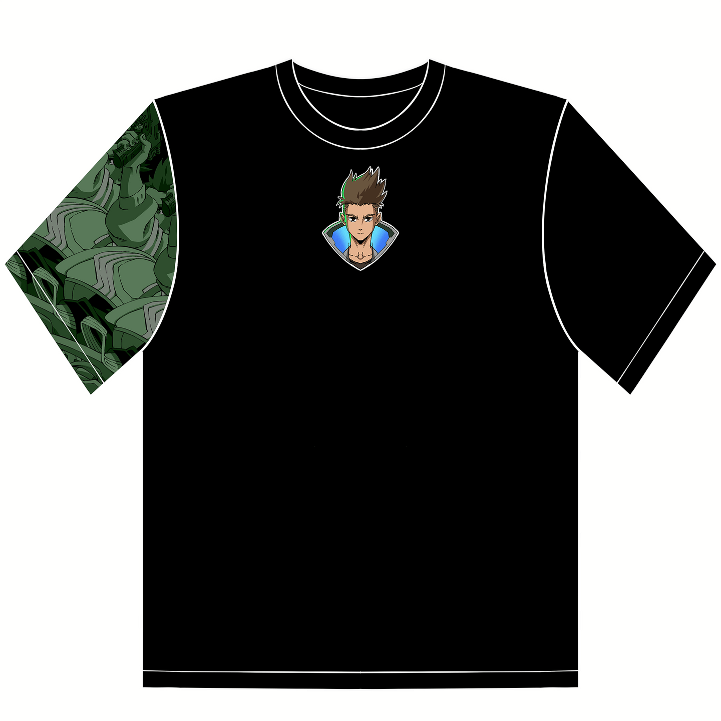【KAINIME】CYBERPUNK - David (Minimalist) Fan - Art T-shirt - Kainime